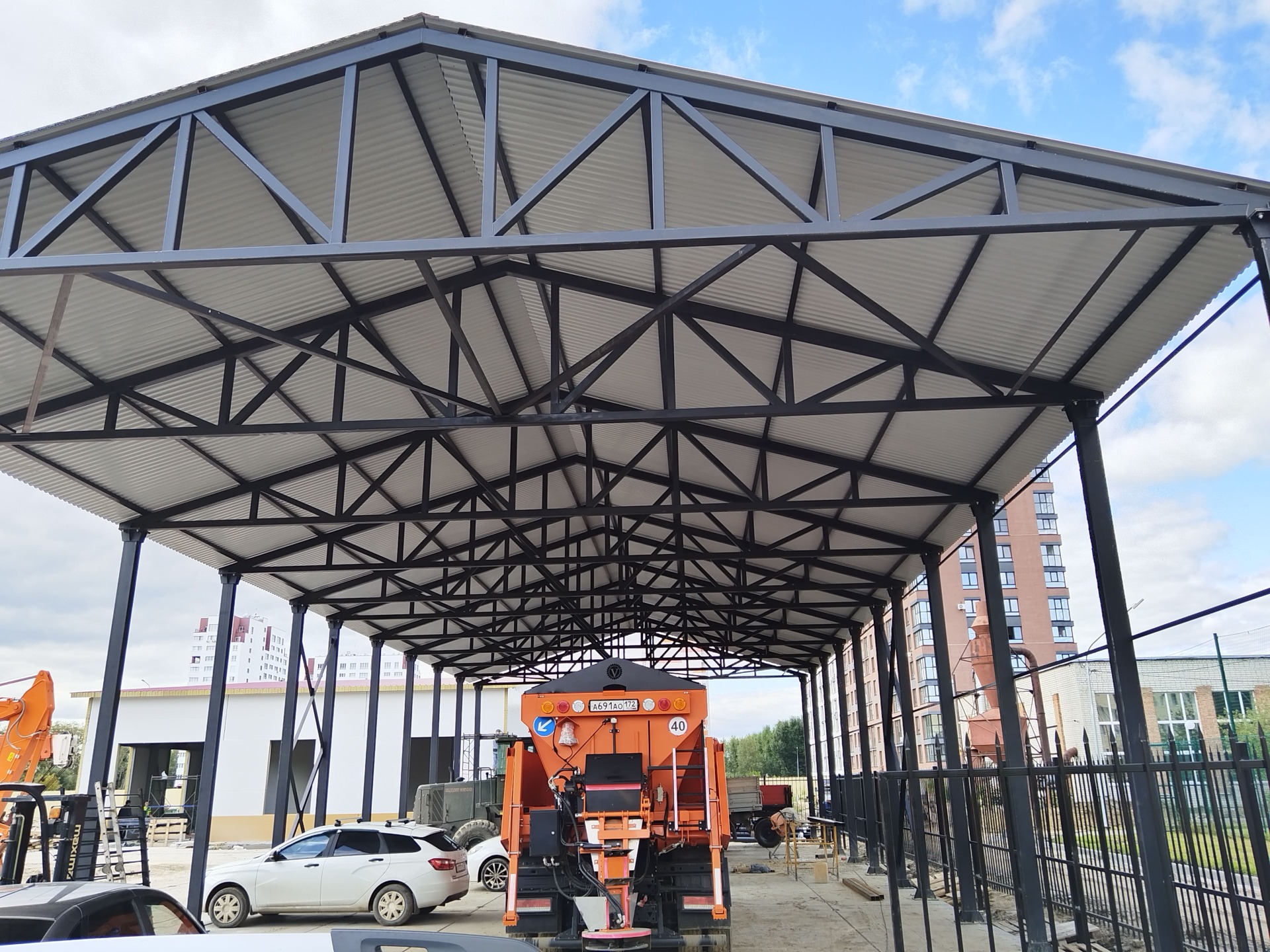 металлическая ферма